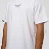 1% Better Every Day EST FLXCotton Oversized Tee - White