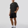 1% Better Every Day EST FLXCotton Oversized Tee - Black Washed