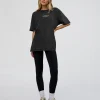 1% Better Every Day EST FLXCotton Oversized Tee - Black Washed
