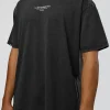 1% Better Every Day EST FLXCotton Oversized Tee - Black Washed