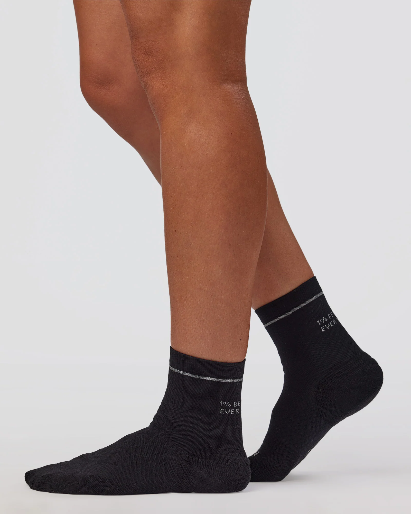 8572-1-better-performance-quarter-socks-black-reflective-2.webp 1% Better Performance Quarter Socks - Black-Reflective