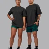 1% Better FLXCotton Tee Oversize - Pirate Black-Black