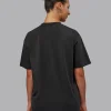 1% Better FLXCotton Tee Oversize - Pirate Black-Black
