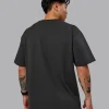 1% Better FLXCotton Tee Oversize - Pirate Black-Black