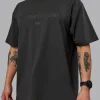1% Better FLXCotton Tee Oversize - Pirate Black-Black