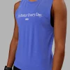 Vital 1% Better Training Tank - Power Cobalt-White