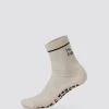 8629-1-better-pilates-grip-sock-off-white-black-1.webp 1% Better Pilates Grip Sock - Off White-Black