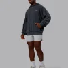 8660-1-better-value-series-oversized-hoodie-black-violet-ray-5.webp 1% Better Value Series Oversized Hoodie - Black-Violet Ray