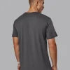 Base FLXCotton Tee - Dark Storm