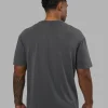 8701-base-flxcotton-tee-oversized-dark-storm-washed-3.webp Base FLXCotton Tee Oversized - Dark Storm Washed