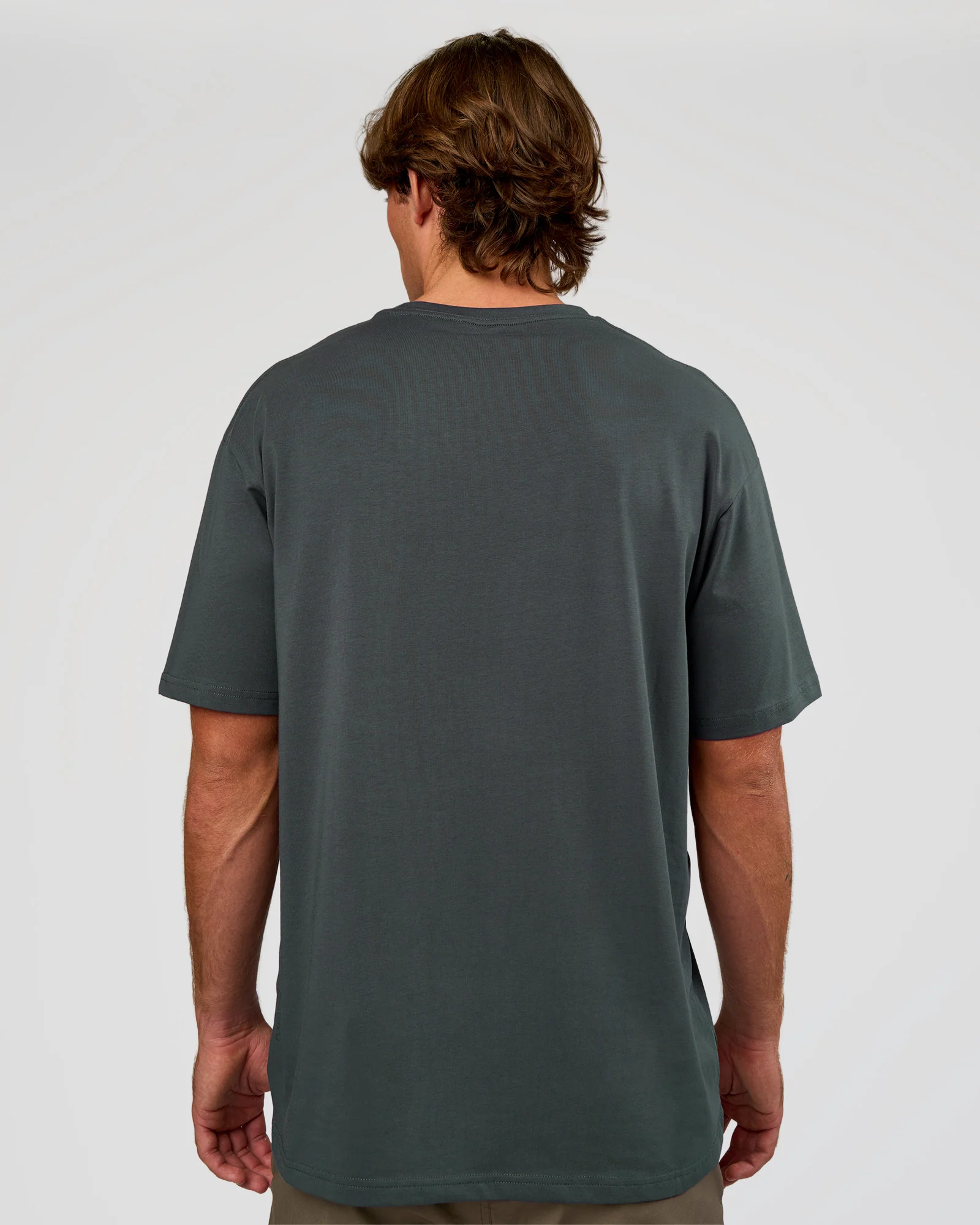 Base FLXCotton Tee Oversized - Dark Slate