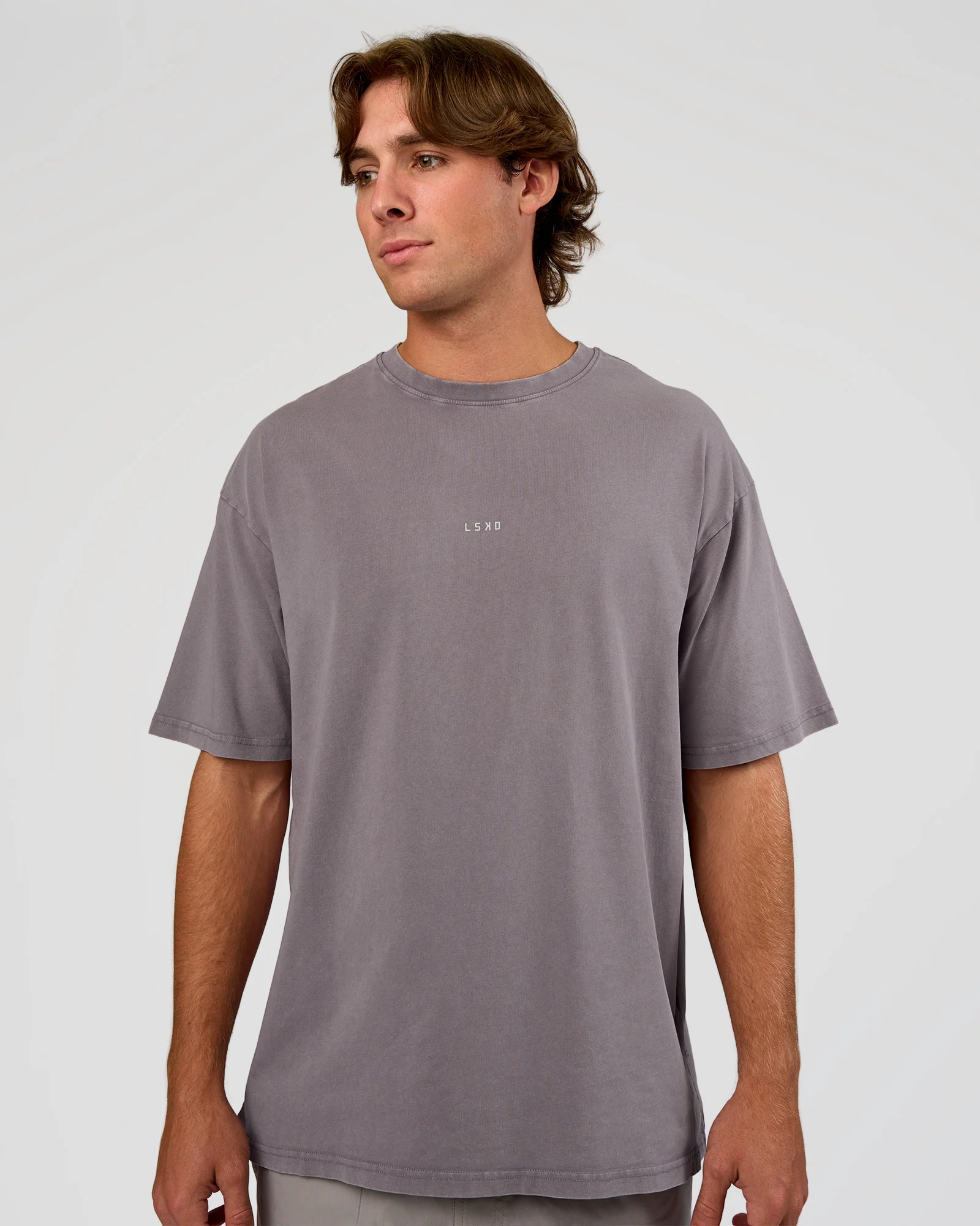 8718-base-flxcotton-tee-oversized-duskstone-washed-1.webp Base FLXCotton Tee Oversized - Duskstone Washed