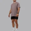 Base FLXCotton Tee - Greyish Purple