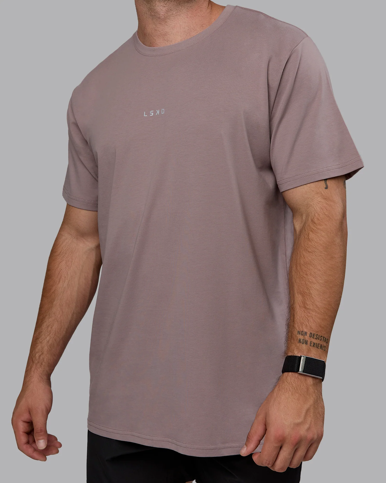 Base FLXCotton Tee - Greyish Purple