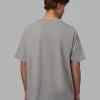 8758-base-flxcotton-tee-oversized-circular-grey-2.webp Base FLXCotton Tee Oversized - Circular Grey