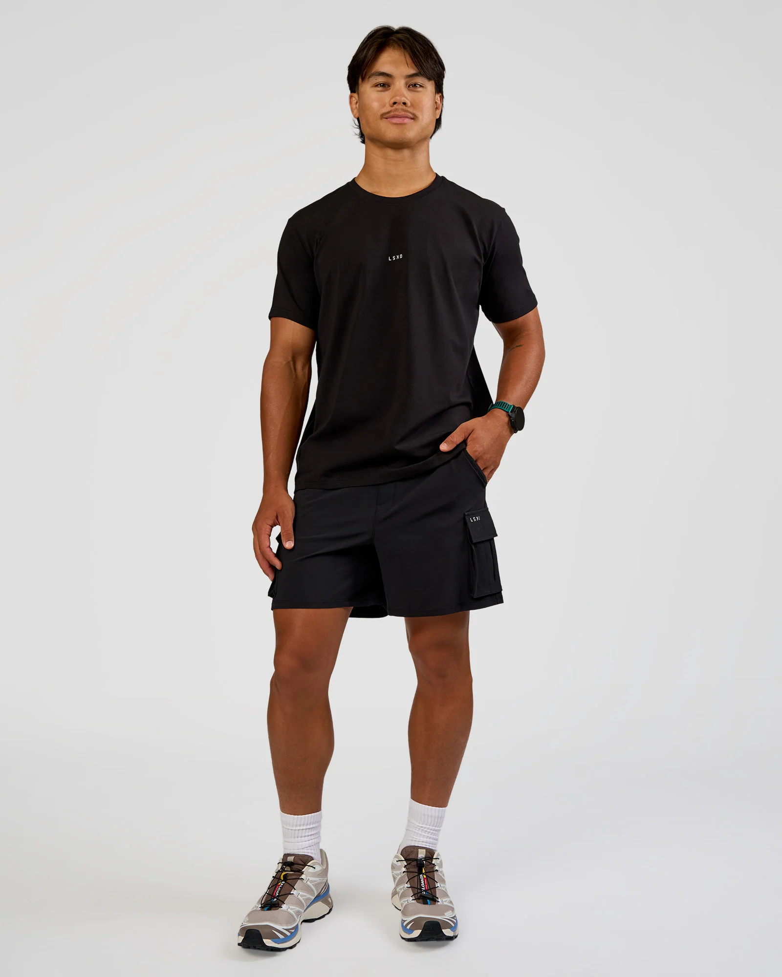 8775-base-flxcotton-tee-regular-fit-8cm-black-2.webp Base FLXCotton Tee Regular Fit -8cm - Black