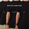 Base FLXCotton Tee  Regular Fit +2cm - Black