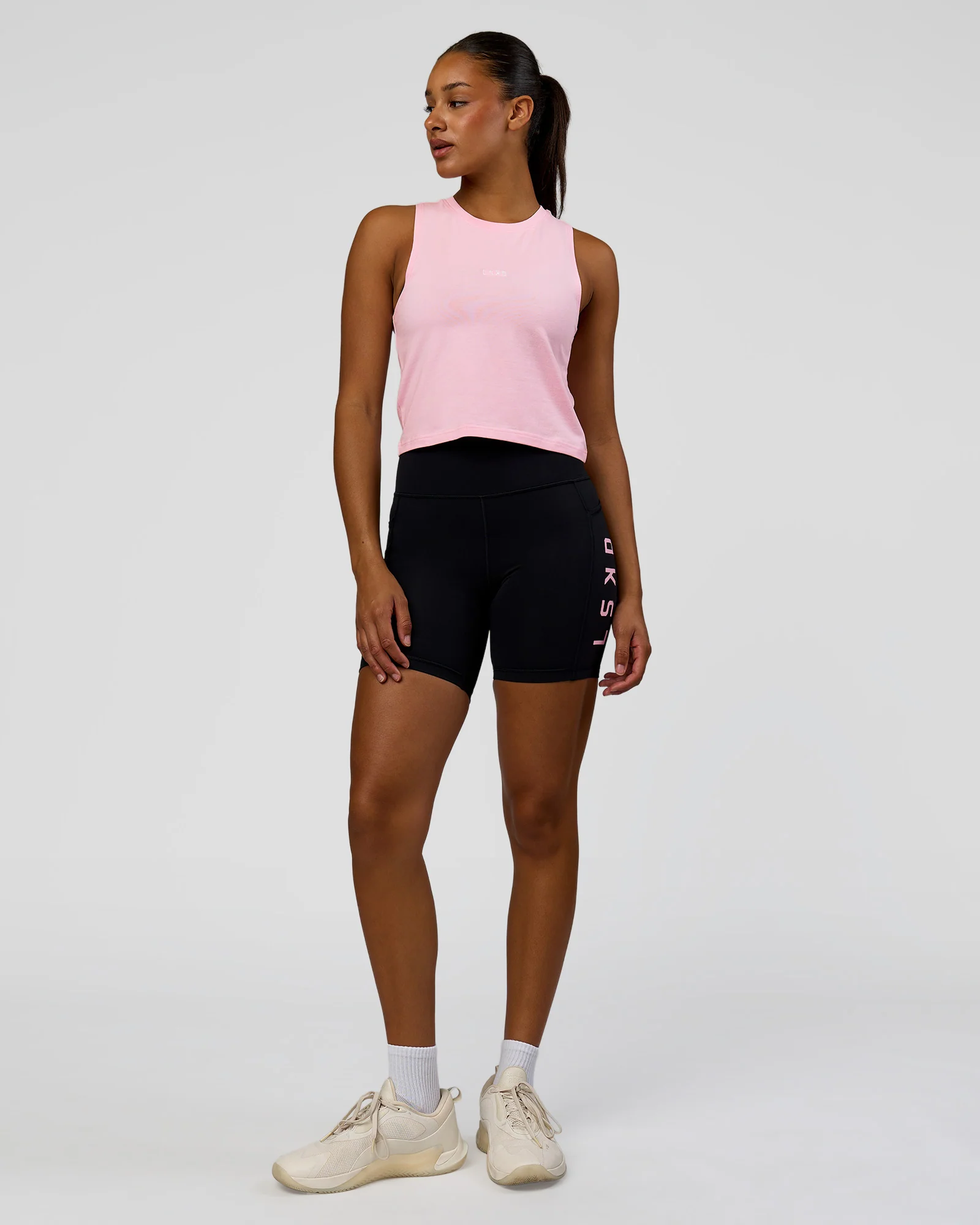 Rep Ultra High-Rise 6" Short Pockets - Black-Marshmallow