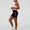 Rep Ultra High-Rise 6" Short Pockets - Black-Marshmallow