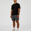 Base Heavyweight FLXCotton Tee Regular Fit -8cm - Black