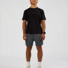 Base Heavyweight FLXCotton Tee Regular Fit -8cm - Black