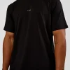 Base Heavyweight FLXCotton Tee Regular Fit -8cm - Black