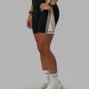 Revitalise Ultra High-Rise 6" Short - Black-Multi