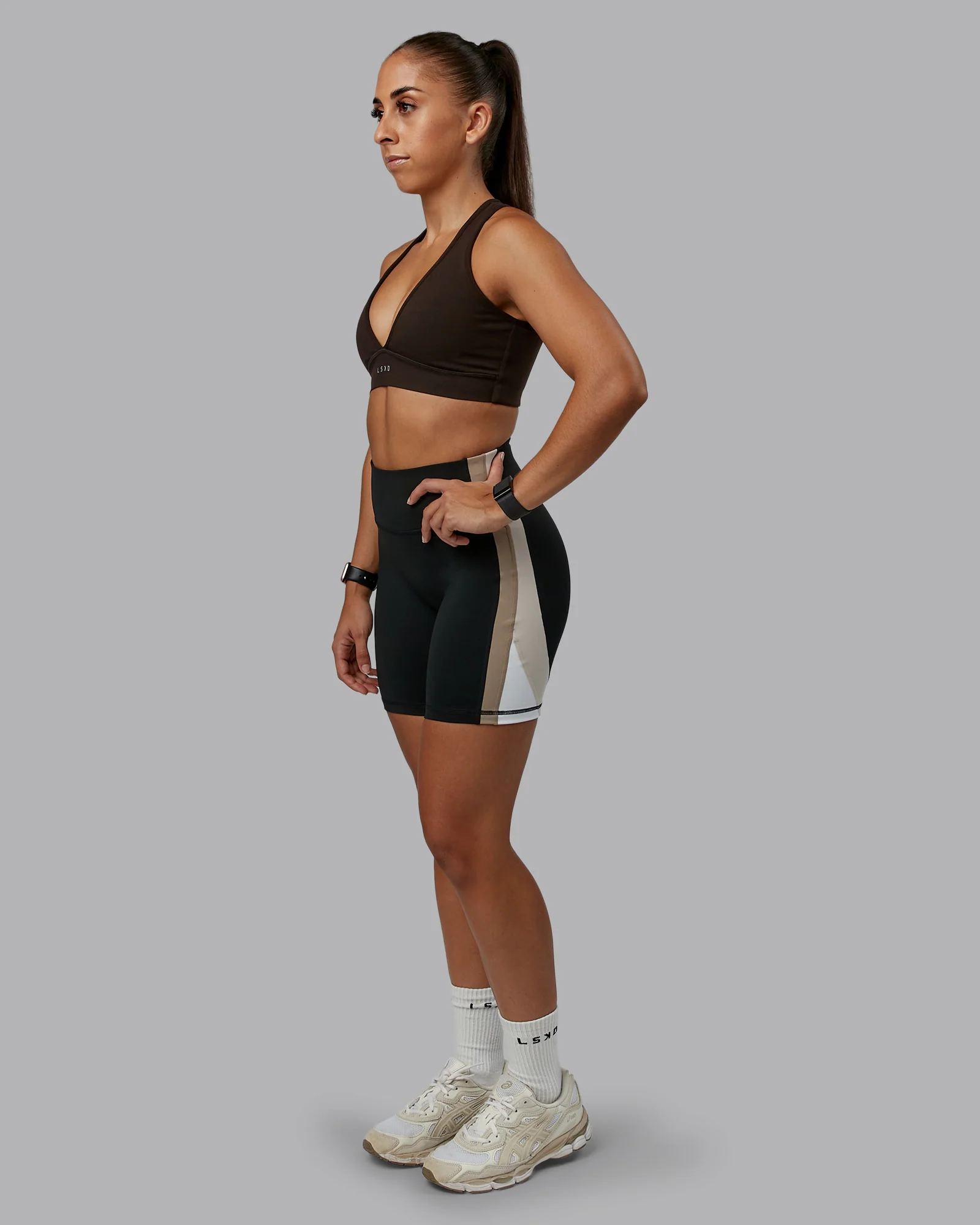 Revitalise Ultra High-Rise 6" Short - Black-Multi