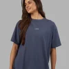 8894-go-to-flxcotton-oversized-tee-night-shadow-white-4.webp Go-To FLXCotton Oversized Tee - Night Shadow-White