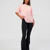 Go-To Script FLXCotton Oversized Tee - Marshmallow-White
