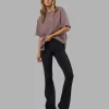 Go-To FLXCotton Oversized Tee - Peppercorn Washed