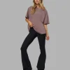 Go-To FLXCotton Oversized Tee - Peppercorn Washed