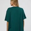 8930-go-to-flxcotton-oversized-tee-transformative-teal-white-3.webp Go-To FLXCotton Oversized Tee - Transformative Teal-White