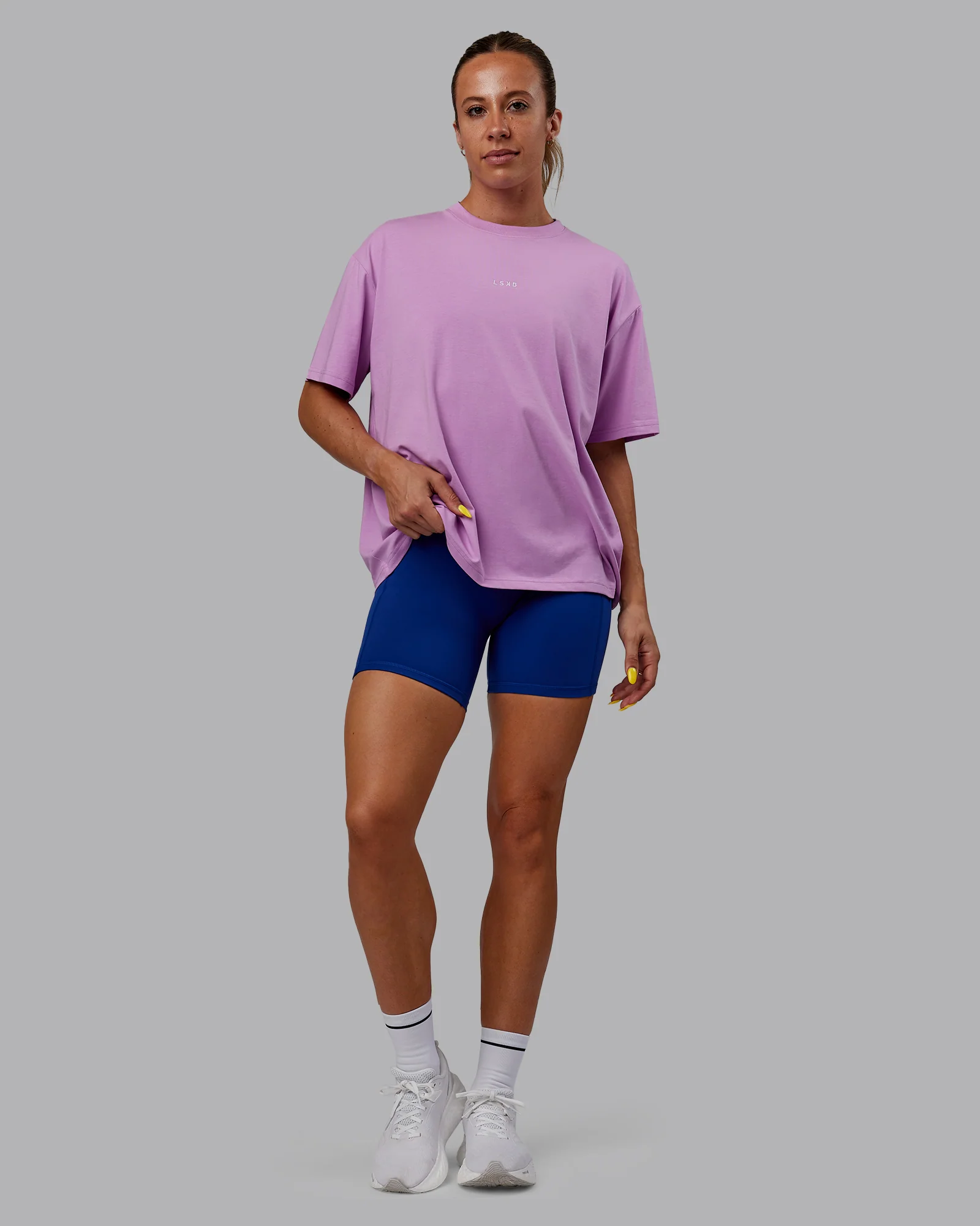 8948-go-to-flxcotton-oversized-tee-light-violet-white-2.webp Go-To FLXCotton Oversized Tee - Light Violet-White