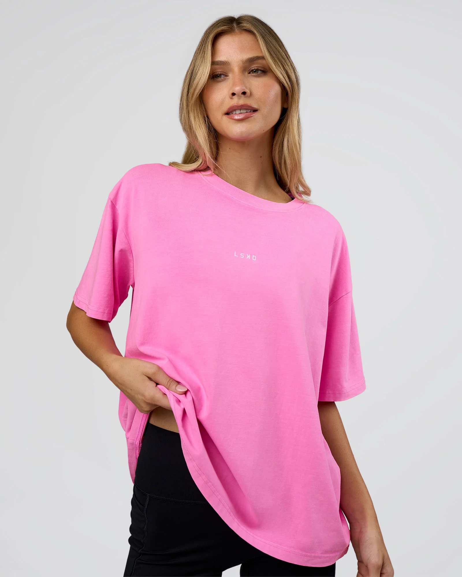 8958-ultra-fuchsia-washed-2xs-ultra-fuchsia-washed-2xs-variation-1.webp Go-To FLXCotton Oversized Tee - Ultra Fuchsia Washed
