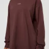 9-go-to-long-sleeve-flxcotton-oversized-tee-cocoa-powder-white-6.webp Go-To Long Sleeve FLXCotton Oversized Tee - Cocoa Powder-White