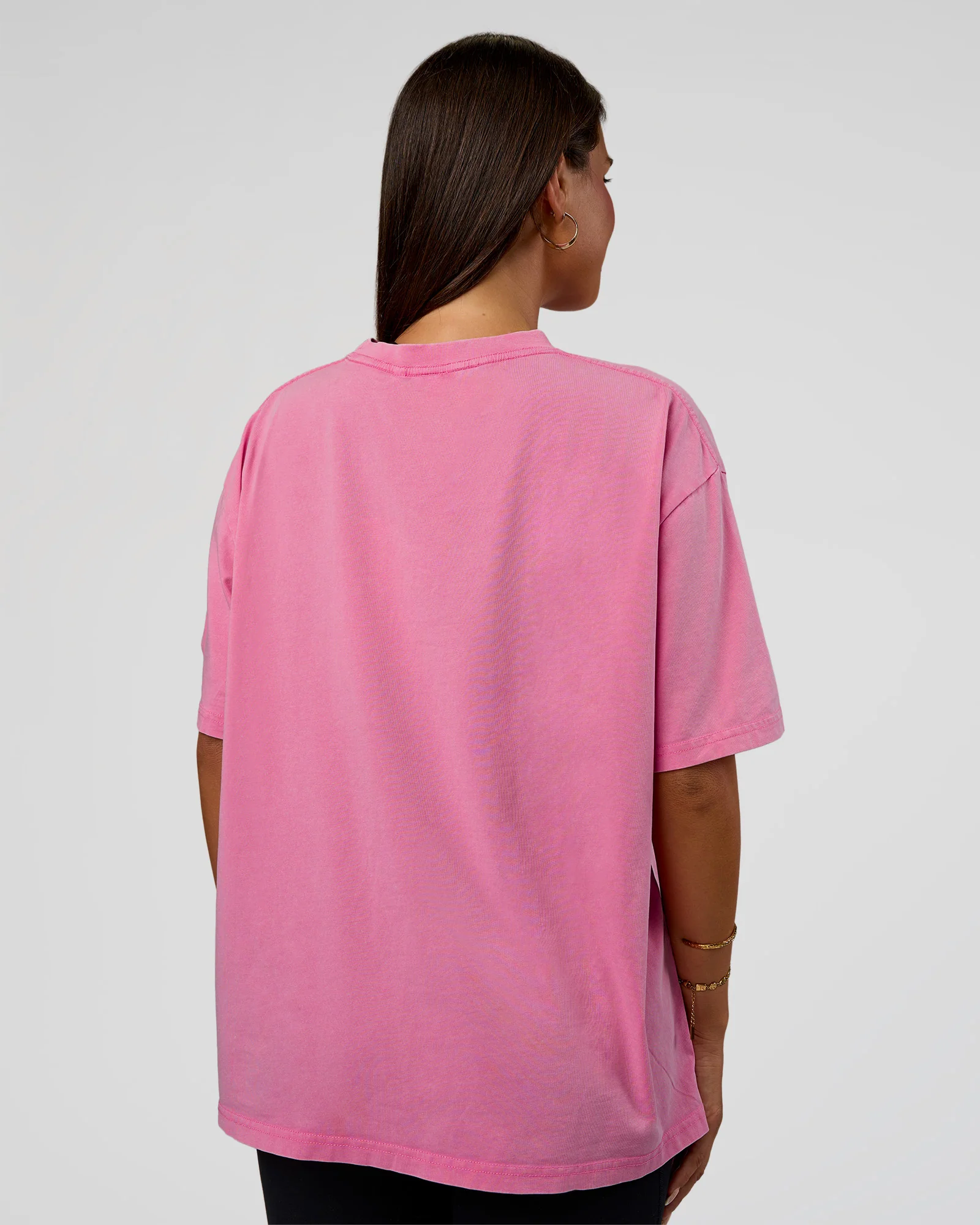 Go-To FLXCotton Oversized Tee - Sugar Plum Washed