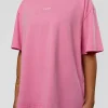 Go-To FLXCotton Oversized Tee - Sugar Plum Washed