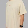 9056-go-to-flxcotton-oversized-tee-ivory-cherry-red-5.webp Go-To FLXCotton Oversized Tee - Ivory-Cherry Red