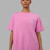 9065-go-to-flxcotton-oversized-tee-spark-pink-white-1.webp Go-To FLXCotton Oversized Tee - Spark Pink-White