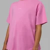 9065-go-to-flxcotton-oversized-tee-spark-pink-white-5.webp Go-To FLXCotton Oversized Tee - Spark Pink-White