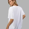 9074-go-to-v-neck-flxcotton-oversized-tee-white-black-3.webp Go-To V-Neck FLXCotton Oversized Tee - White-Black