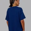 9083-go-to-modal-oversized-tee-midnight-blue-3.webp Go-To Modal Oversized Tee - Midnight Blue