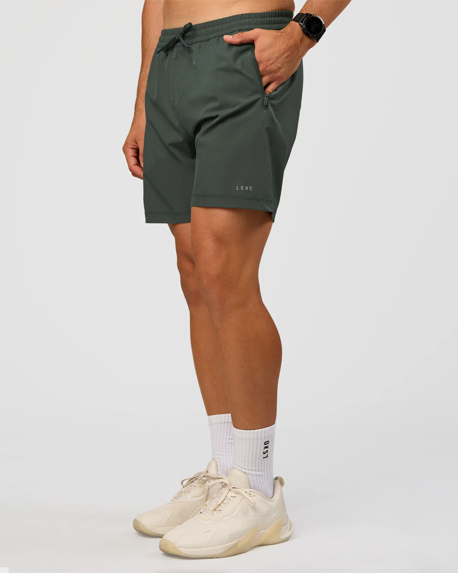 Rep 7'' Performance Short - Carbon Green