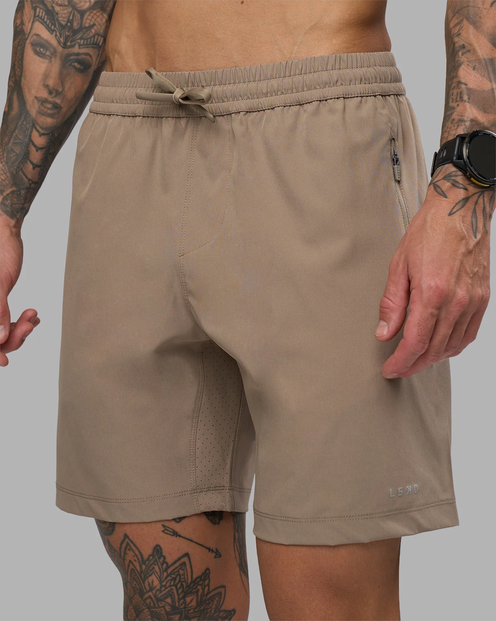 9224-rep-7-performance-short-greige-2.webp Rep 7'' Performance Short - Greige