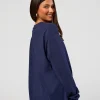 9291-go-to-long-sleeve-flxcotton-oversized-tee-future-navy-white-3.webp Go-To Long Sleeve FLXCotton Oversized Tee - Future Navy-White