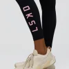 Rep Ultra High-Rise 7/8 Legging Pockets - Black-Marshmallow