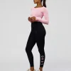 Rep Ultra High-Rise 7/8 Legging Pockets - Black-Marshmallow