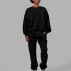 MVP Oversized Sweater - Black-Black