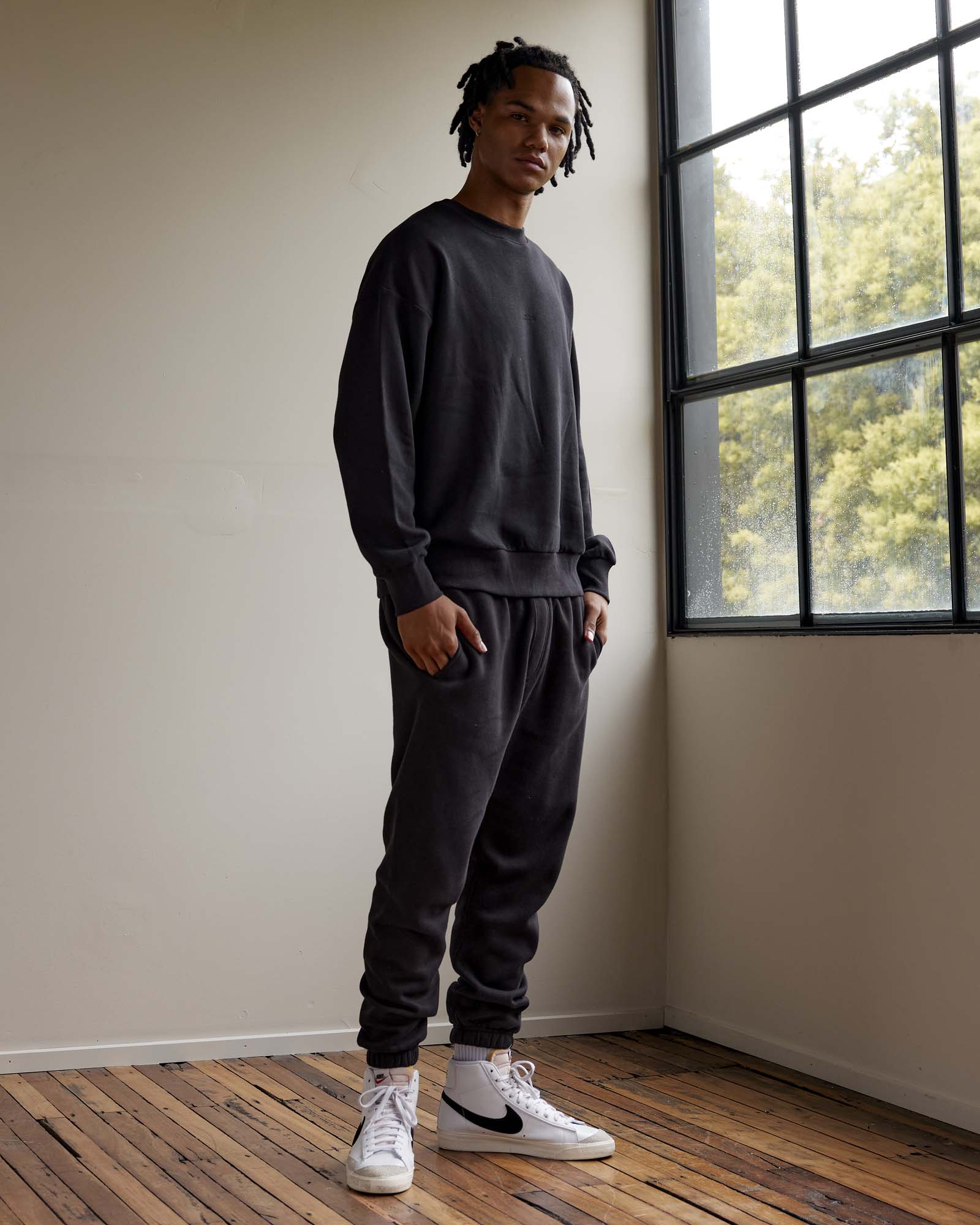 9334-mvp-cuffed-track-pant-black-1.jpg MVP Cuffed Track Pant - Black